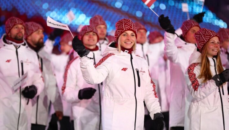СПИСОК: Латвию на Олимпийских играх в Пекине представят 57 спортсменов