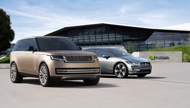 'Jaguar Land Rover' paziņo par sadarbību ar 'Nvidia' automatizēto braukšanas sistēmu jomā