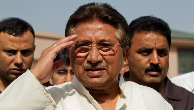 Miris bijušais Pakistānas prezidents Mušarafs