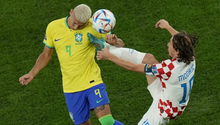 Чемпионат мира: сборная Хорватии выбила главных фаворитов бразильцев в 1/4 финала