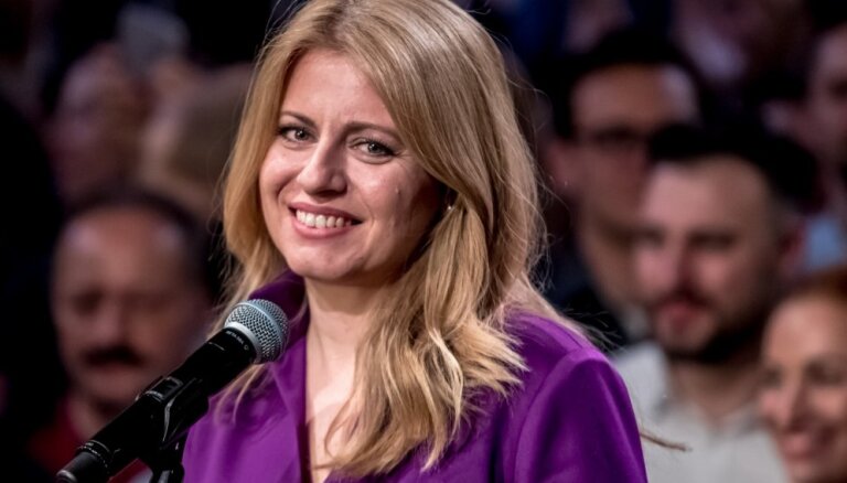 Slovākijas prezidenta vēlēšanās uzvarējusi Zuzana Čaputova