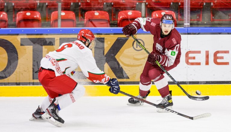 U20 izlase joprojām ārpus elites: satraucoša tendence vai Latvijas hokeja specifika?