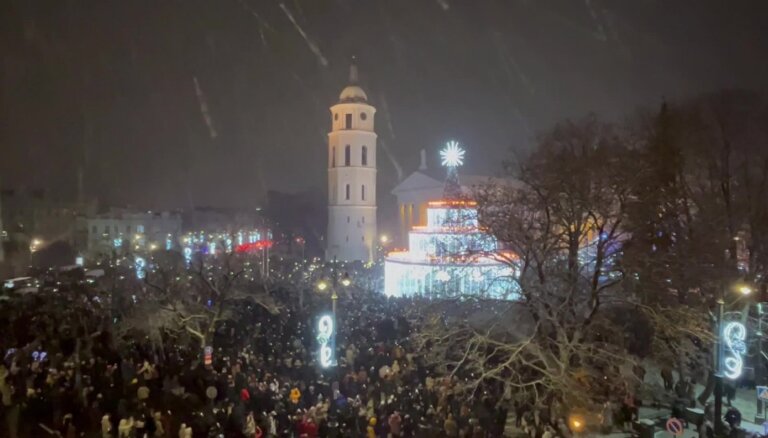 Christmas tree in Vilnus