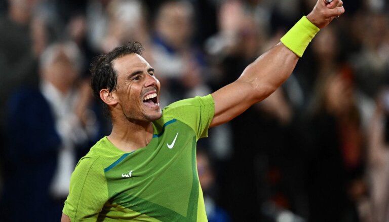 Nadals izcīna 300. uzvaru 'Grand Slam' turnīros