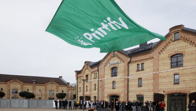 Foto: 'Printify' atklāj uzņēmuma jauno ēku Spīķeru kvartālā