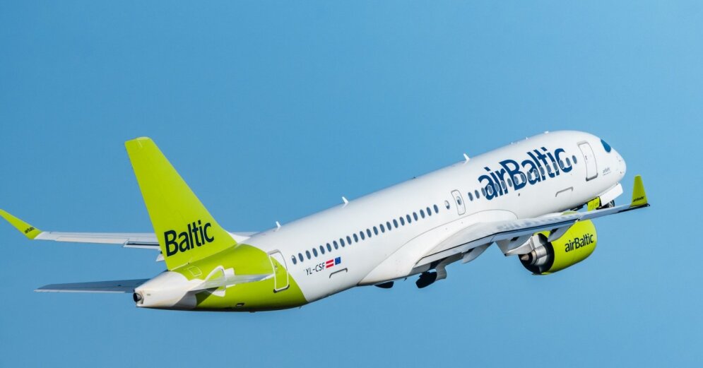 In October this year, airBaltic carried significantly more passengers than last year