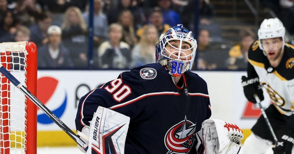 Merzlikin repels 34 shots, ‘Blue Jackets’ loses sharpness in game