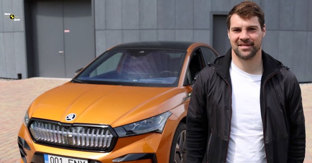 Video: Kaspars Daugaviņš tries ‘Škoda’ worth 75 thousand euros