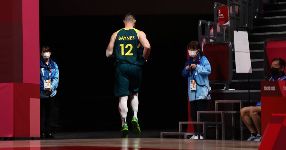 After the fall in the bathroom, the Tokyo games for Australian national basketball player Ends ended