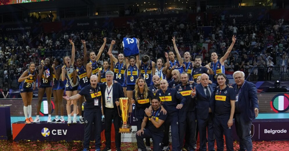 For the third time in history, Italian volleyball players win the European Championship