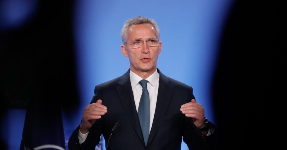 Stoltenberg calls for withdrawal of troops from Ukraine’s border during Putin’s holiday