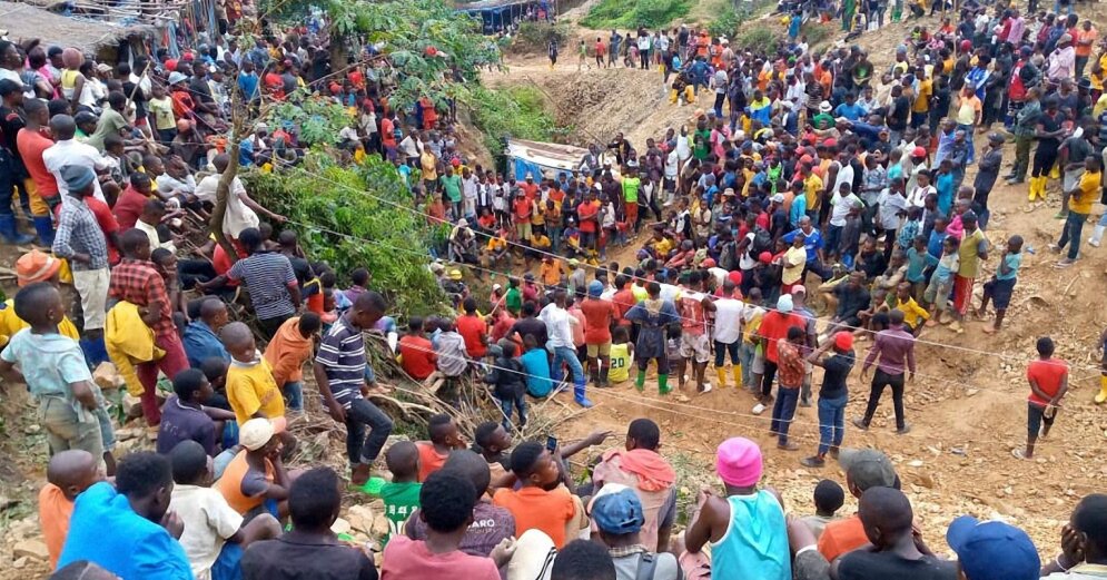 At least 50 miners have died in Congo as a result of the collapse of gold mines