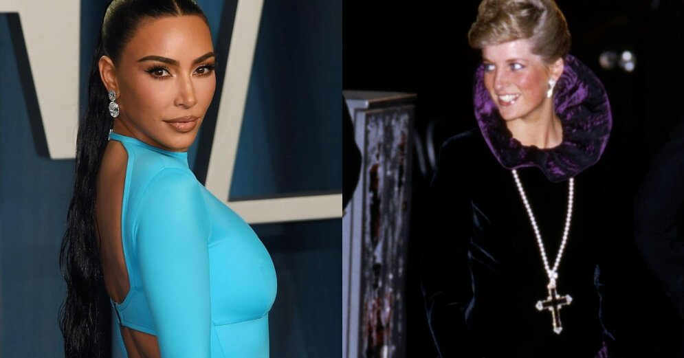 Kim Kardashian buys Princess Diana’s cross necklace