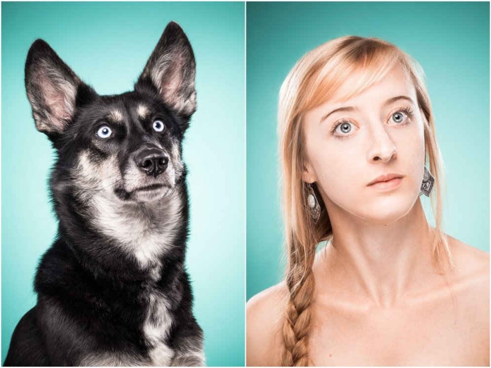 Kad sunim un viņa saimniekam ir pilnīgi vienādas sejas