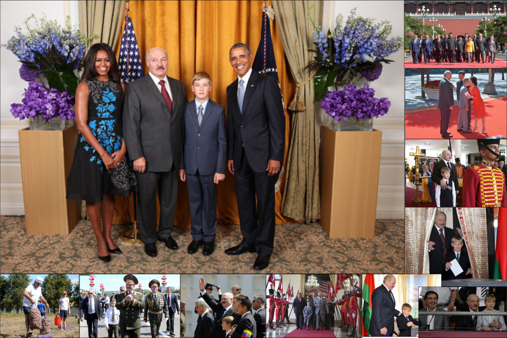 Десять мировых лидеров, которым повезло постоять рядом с Колей Лукашенко